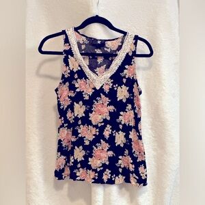 Floral tank top